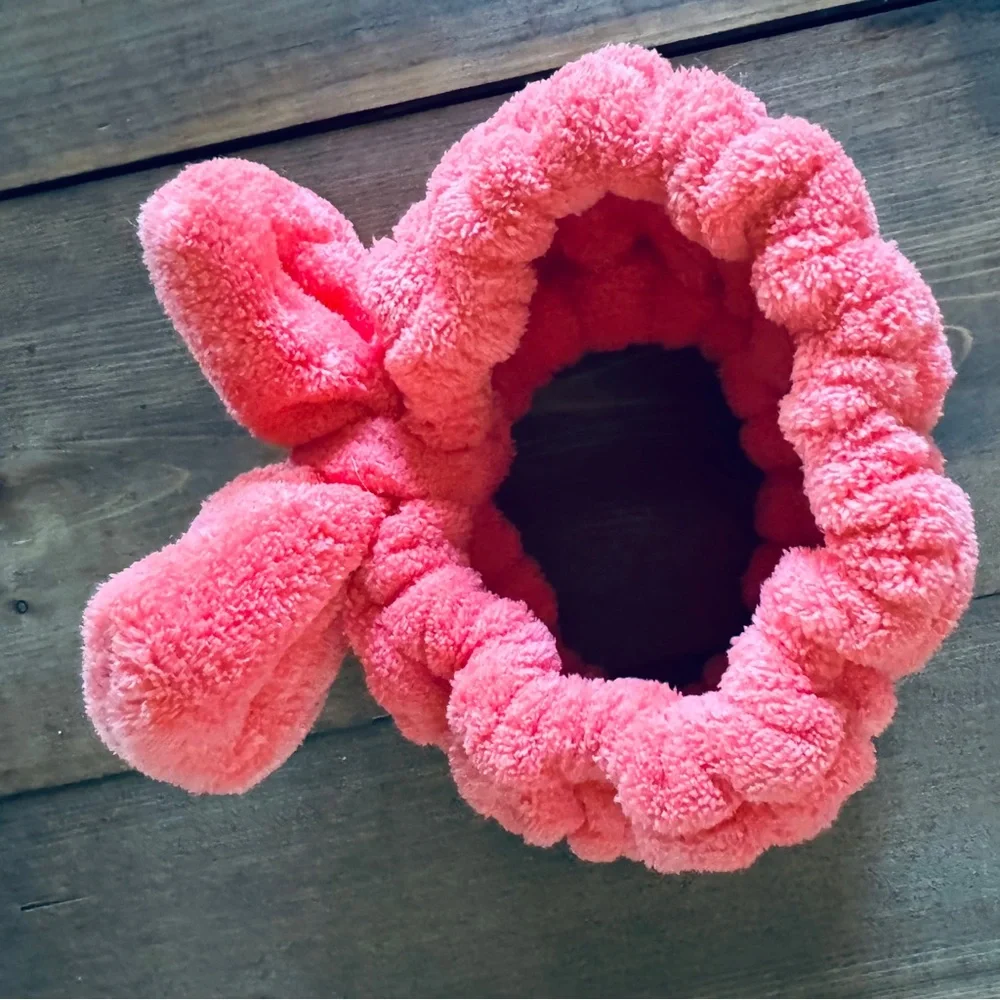 Sleeke coral hair wrap headband